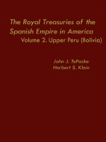 front cover of The Royal Treasuries of the Spanish Empire in America