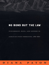 front cover of No Bond but the Law