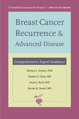 front cover of Breast Cancer Recurrence and Advanced Disease