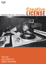 front cover of Creative License
