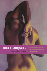 front cover of Tacit Subjects