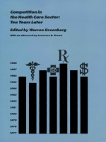 front cover of Competition in the Health Care Sector