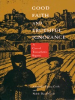 front cover of Good Faith and Truthful Ignorance