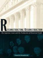 front cover of Reconstructing Reconstruction