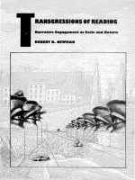 front cover of Transgressions of Reading
