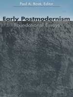 front cover of Early Postmodernism