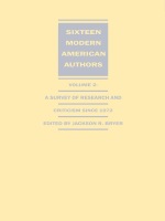 front cover of Sixteen Modern American Authors