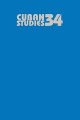 front cover of Cuban Studies 34