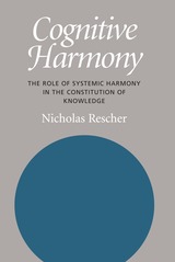 front cover of Cognitive Harmony