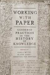 front cover of Working with Paper