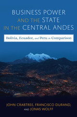 front cover of Business Power and the State in the Central Andes