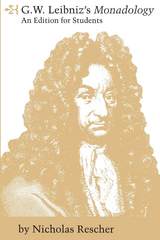 front cover of G. W. Leibniz's Monadology