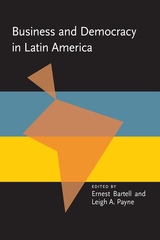 front cover of Business and Democracy in Latin America