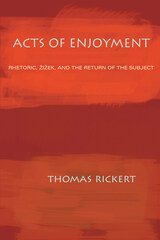 front cover of Acts of Enjoyment