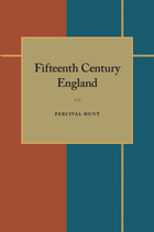 front cover of Fifteenth Century England