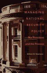 front cover of Managing National Security Policy