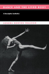 front cover of Dance And The Lived Body