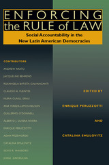 front cover of Enforcing the Rule of Law