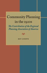 front cover of Community Planning in the 1920s