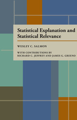 front cover of Statistical Explanation and Statistical Relevance