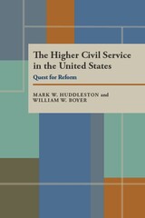 front cover of The Higher Civil Service in the United States