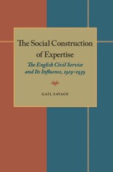 front cover of The Social Construction of Expertise