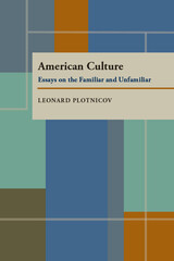 front cover of American Culture