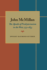 front cover of John McMillan
