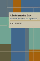 front cover of Administrative Law