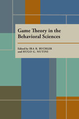 front cover of Game Theory in the Behavioral Sciences