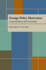 front cover of Foreign Policy Motivation