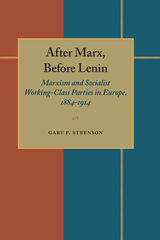 front cover of After Marx, Before Lenin