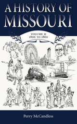 front cover of A History of Missouri (V2)
