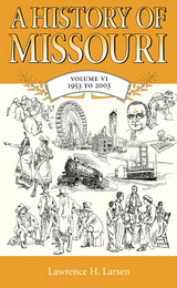 front cover of A History of Missouri (V6)