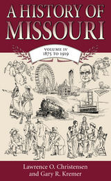 front cover of A History of Missouri (V4)