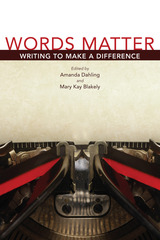 front cover of Words Matter