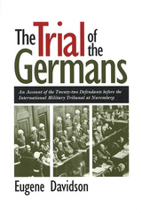 front cover of The Trial of the Germans