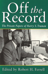 front cover of Off the Record
