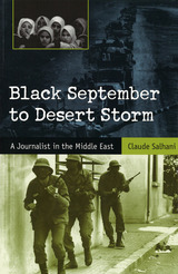 front cover of Black September to Desert Storm