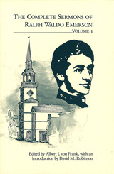front cover of The Complete Sermons of Ralph Waldo Emerson, Volume 1
