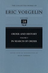 front cover of Order and History, Volume 5 (CW18)