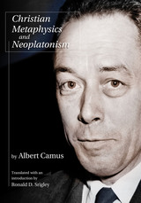 front cover of Christian Metaphysics and Neoplatonism