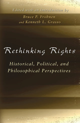 front cover of Rethinking Rights