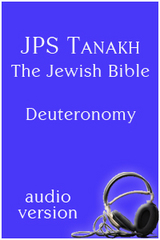 front cover of The Book of Deuteronomy