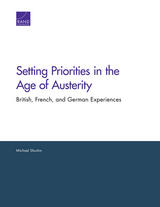 front cover of Setting Priorities in the Age of Austerity