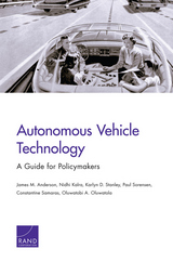 front cover of Autonomous Vehicle Technology