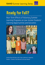 front cover of Ready for Fall? Near-Term Effects of Voluntary Summer Learning Programs on Low-Income Students' Learning Opportunities and Outcomes