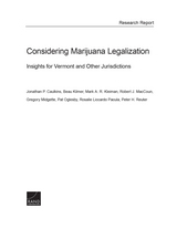 front cover of Considering Marijuana Legalization