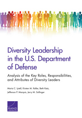 front cover of Diversity Leadership in the U.S. Department of Defense