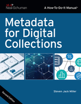 front cover of Metadata for Digital Collections